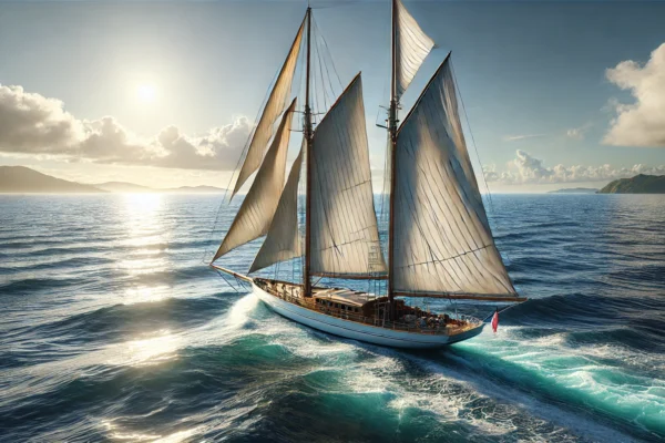 vad heter seglen på en segelbåt